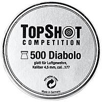 TOPSHOT Competition 4,5 mm Diabolo glatt 500 Stk